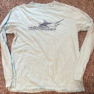 Vineyard Vines Blue Long Sleeve Tee